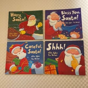 Lot of 4 Children’s Christmas Books - Santa!